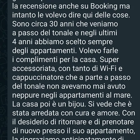 Apartment La Casetta In Montagna Passo del Tonale